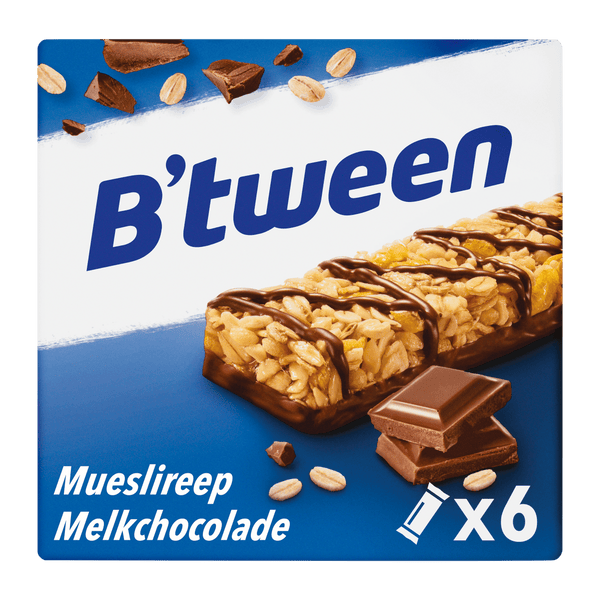 B'tween Müsliriegel Milchschokolade