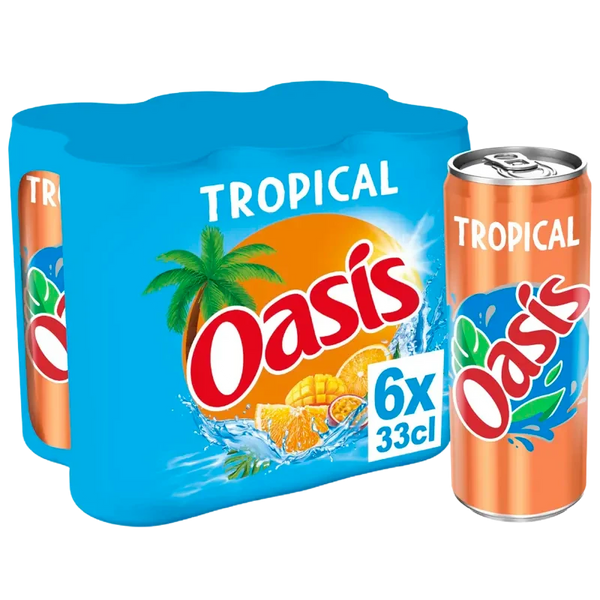 Oasis Tropical 6-pack