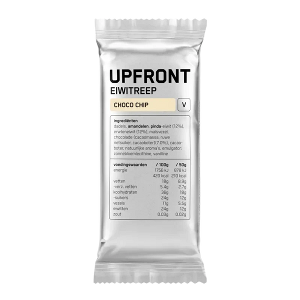 Upfront Eiwitreep choco chip