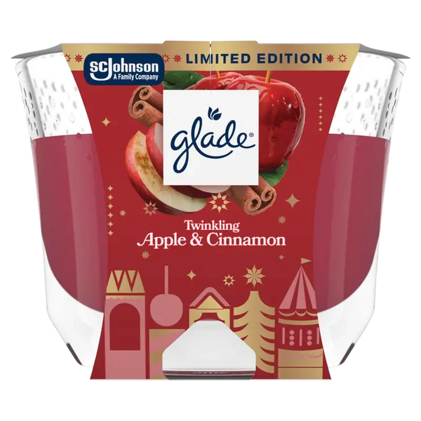 Glade Langbrandende kaars apple & cinnamon