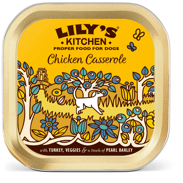 Lily's Kitchen Dog Chicken/Turkey Casserole Tub