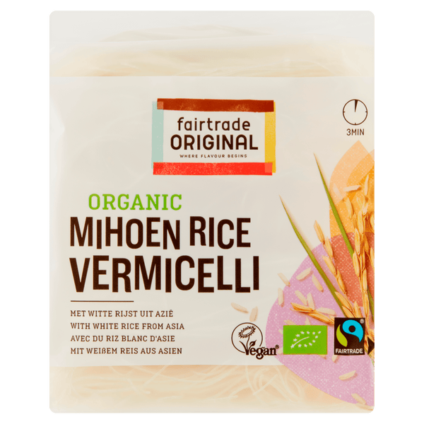 Fairtrade Original White Rice vermicelli bio FT vegan