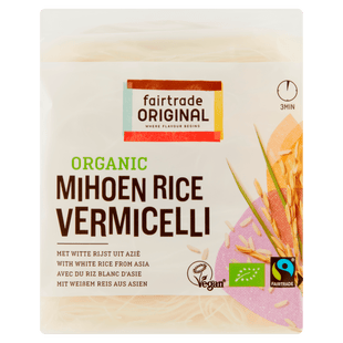 Fairtrade Original White Rice vermicelli bio FT vegan