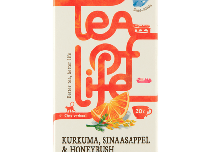 Tea of Life Fresh Boost kurkuma sinaasappel