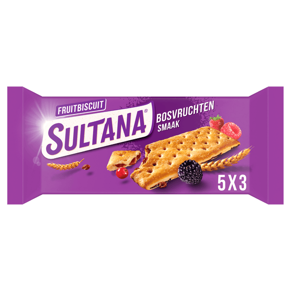 Sultana FruitBiscuits Bosvruchten