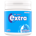 Extra Peppermint sugar-free chewing gum tub