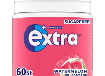 Extra Watermelon kauwgom suikervrij pot