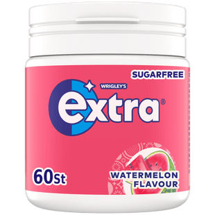 Extra Watermelon kauwgom suikervrij pot