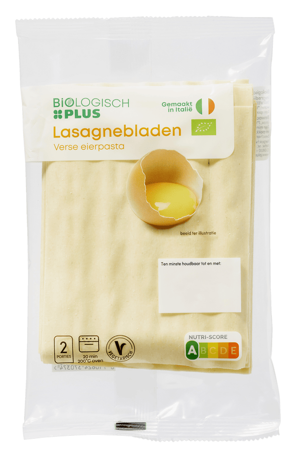Biologisch  Lasagnebladen biologisch