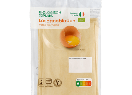 Biologisch  Lasagnebladen biologisch  Dutchshopper