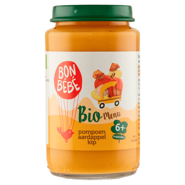 Bonbebe Bio M0612 pompoen aardappel kip