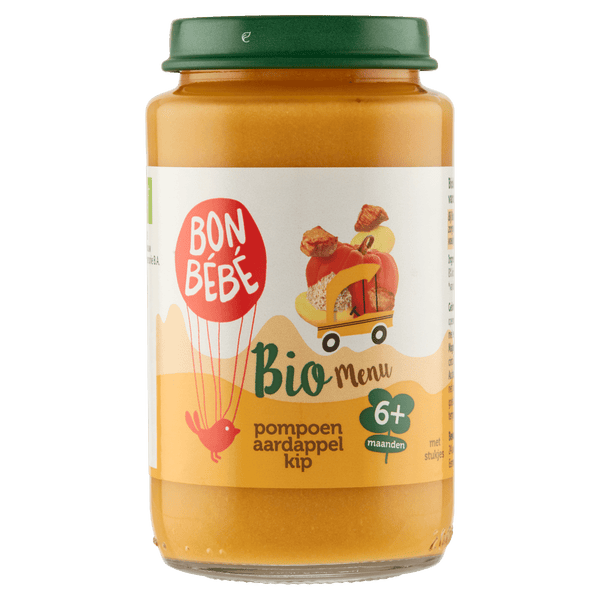 Bonbebe Bio M0612 pompoen aardappel kip