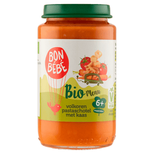 Bonbebe Bio M0615 pastaschotel met kaas
