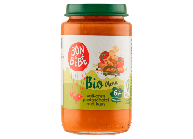 Bonbebe Bio M0615 pastaschotel met kaas