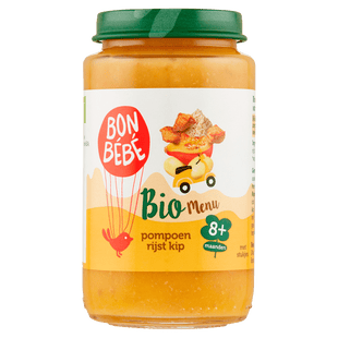 Bonbebe Bio M0817 pompoen rijst kip