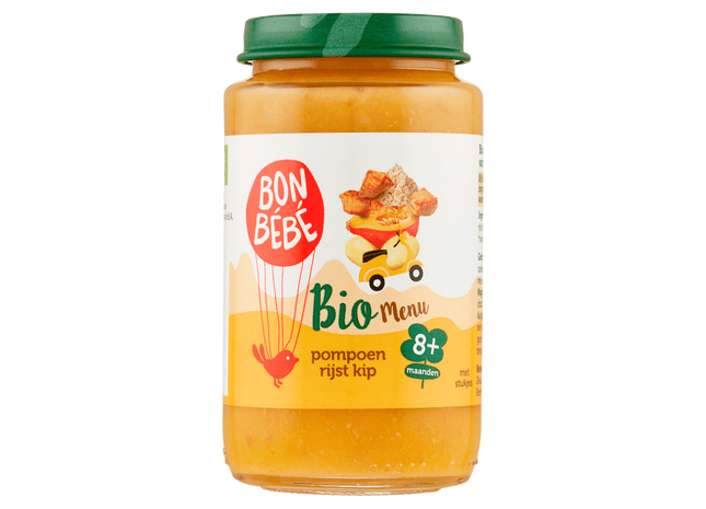 Bonbebe Bio M0817 pompoen rijst kip