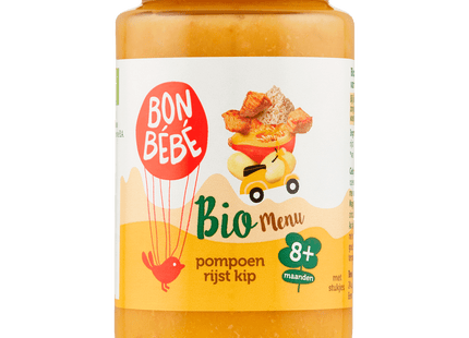 Bonbebe Bio M0817 pumpkin rice chicken