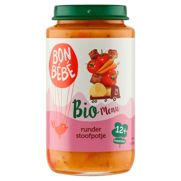Bonbebe Bio M1215 runder Eintopfglas