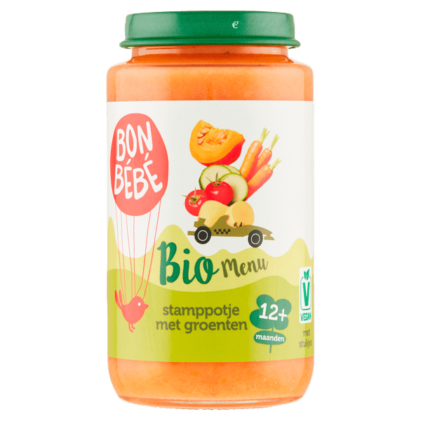 Bonbebe Organic M1213 mashed potato dish with vegetables
