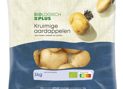 Biologisch  Kruimige aardappel biologisch