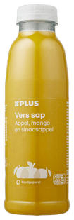 vers sap Appel, sinaasappel mango