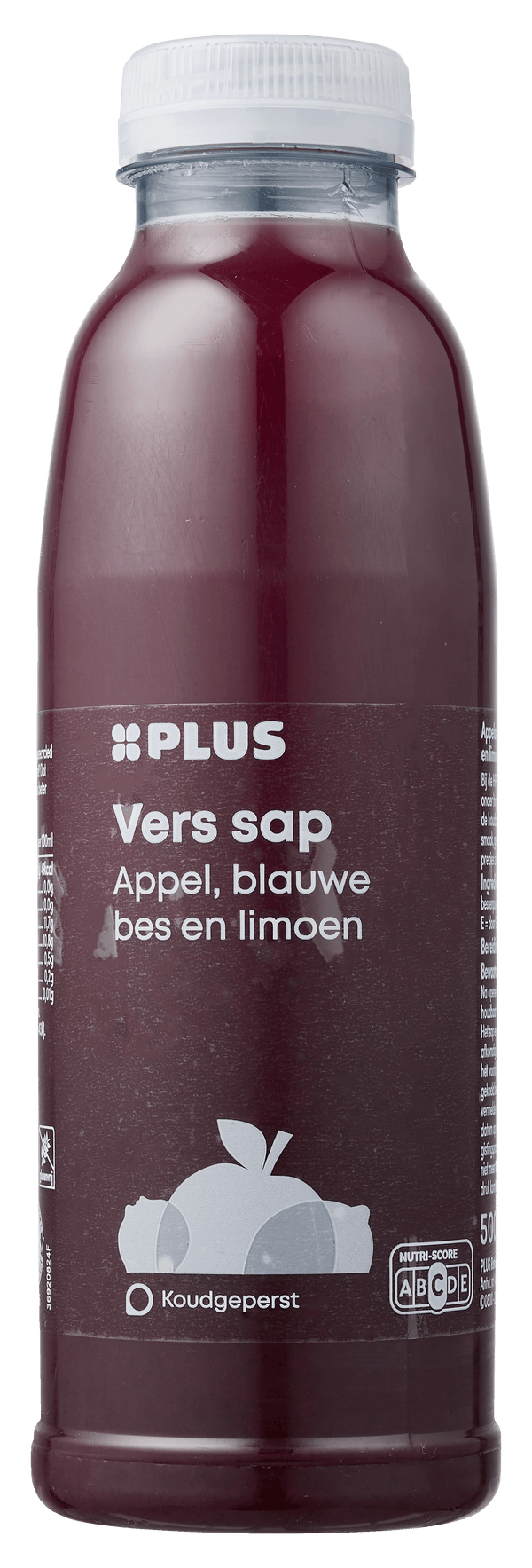 Fresh juice apple blueberry lime