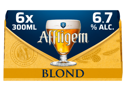 Affligem Blond beer can