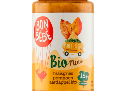 Bonbebe Bio M1515 mais doperwt aardappel kip