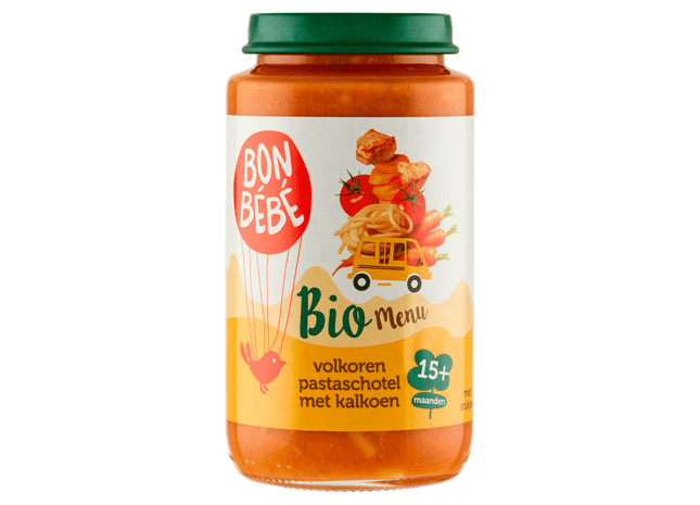 Bonbebe Bio M1511 pastaschotel met kalkoen