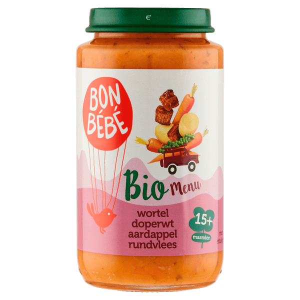 Bonbebe Organic M1516 carrot pea potato