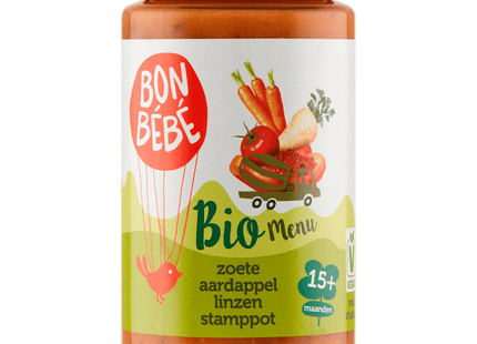 Bonbebe Bio M1512 sweet potato lentil mash