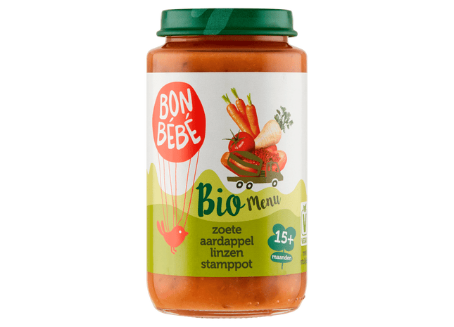 Bonbebe Bio M1512 zoete aardappel linzen stamp