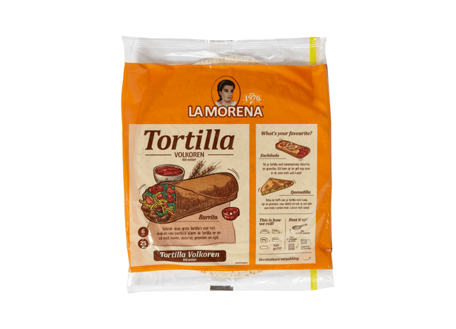 La Morena Tortilla volkoren
