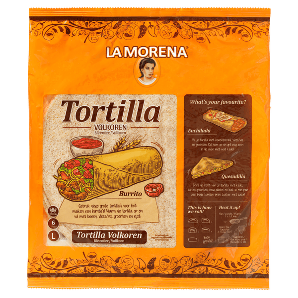 La Morena Tortilla Vollkorn