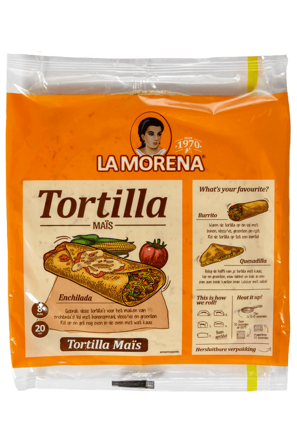 La Morena Tortilla mais