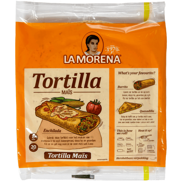 La Morena Tortilla mais