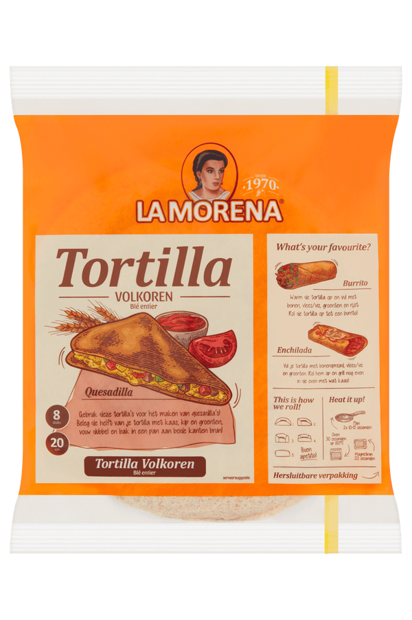 La Morena Tortilla volkoren
