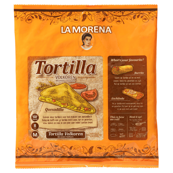 La Morena Vollkorn-Tortilla