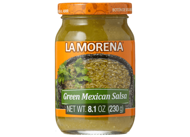 La Morena Green Mexican salsa