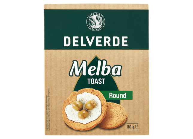 Delverde Melba toast rond