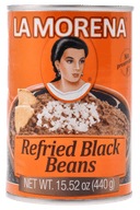 La Morena Refried Black Beans