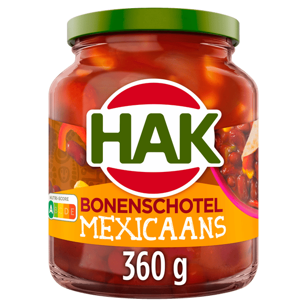 Hak Bonenschotel Mexicaans met mais