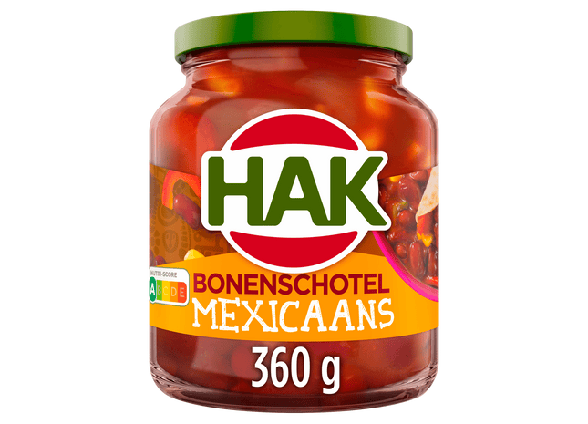 Hak Bonenschotel Mexicaans met mais