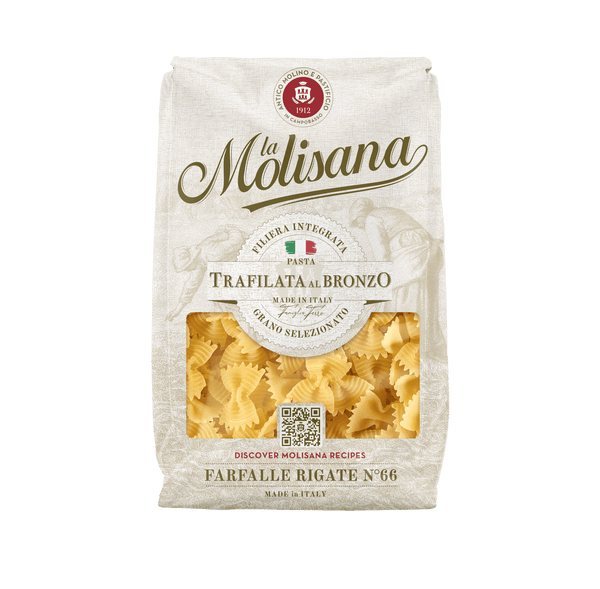 La Molisana Ridged Bow-Tie Pasta no 66