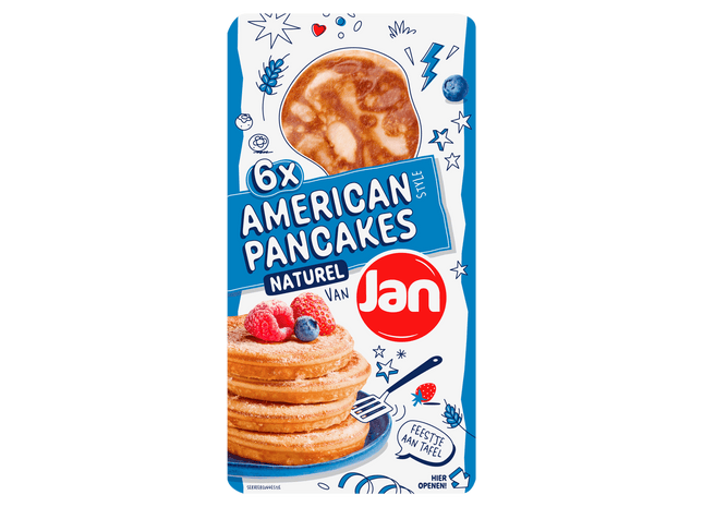 Jan American pancakes naturel