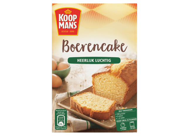 Backmischung für Bauernkuchen von Koopmans