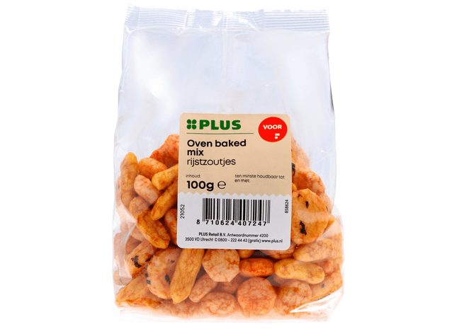 Oven baked rijstzoutjes