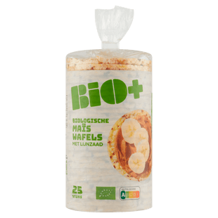 BIO+ Maiswaffel Leinsamen