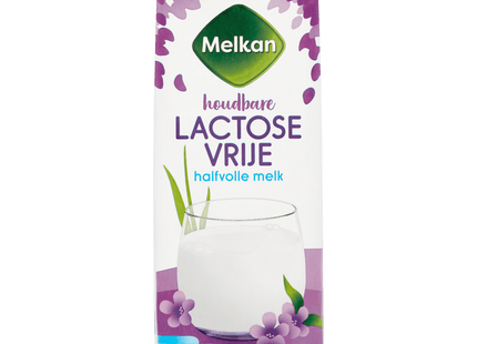 Melkan Lactosevrije halfvolle melk