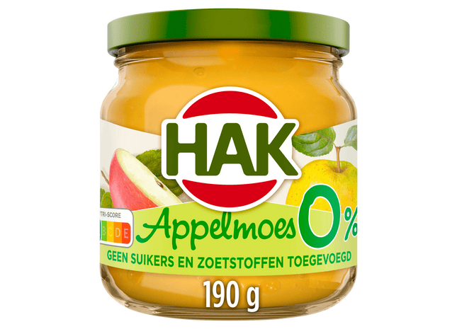 Hak Appelmoes 0% suiker toegevoegd